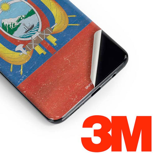 Ecuador Flag Distressed Galaxy S10e Skin
